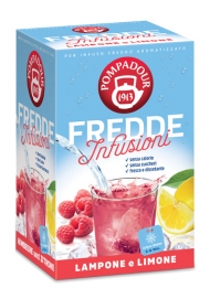 POMPADOUR INFUSI FREDDI PZ.18 LAMPONE LIMONE
